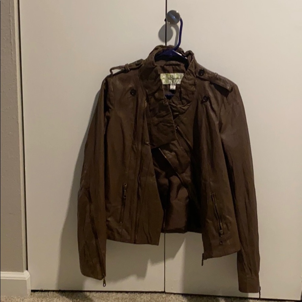 Baguda brown Leather jacket